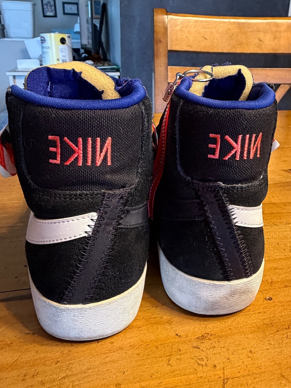 Nike Blazer Mid Rebel Size Zip Womens 8 - Picture 7 of 8